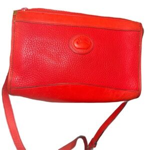 Dooney & Bourke Vintage 90’s All Weather Leather Crossbody- please read